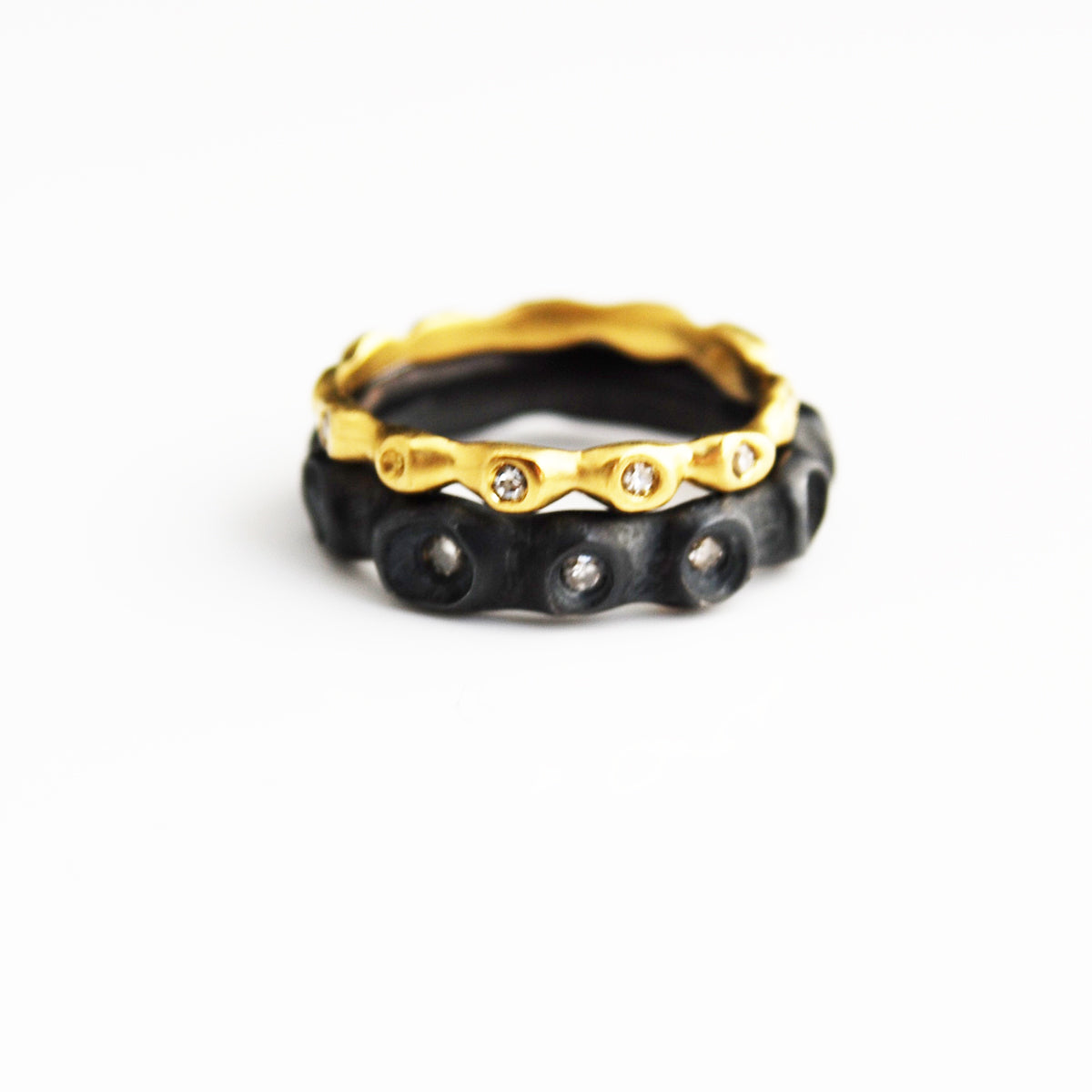 Saint Claude Jewelry Barnacle Ring with Stones on Marmalade | The  Internet's Best Brands